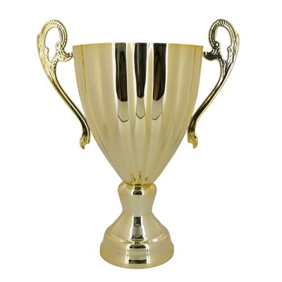 10 1/4" Ravenna Series Gold Trophy Cup