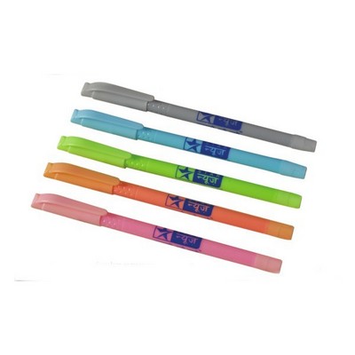 Plastic Click Top Ball Point Pen