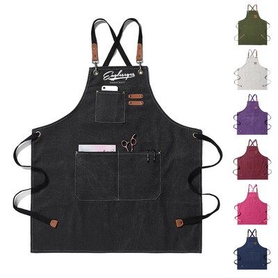Craftsman Cotton Canvas Cross-Back Apron