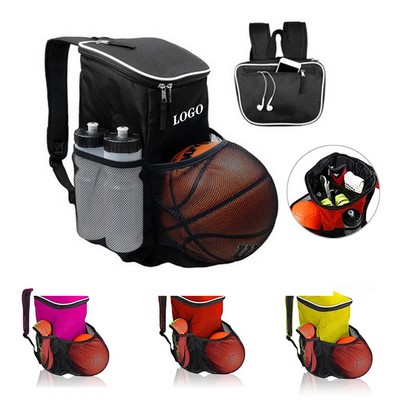 Athletic Workout Bag with Equipment Pocket