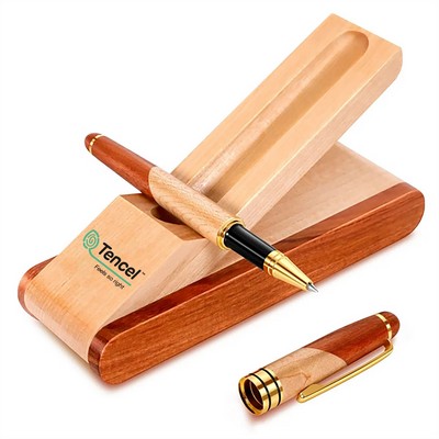 Wooden Ballpoint Pen Gift Set
