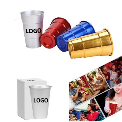 Camping-Grade Anodized Aluminum Tumbler