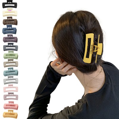 Rectangle Claw Hair Clips for Girls