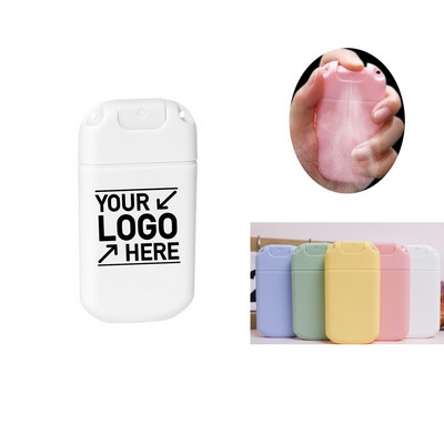 Portable U-Shaped Plastic Card Spray Bottle with Lanyard