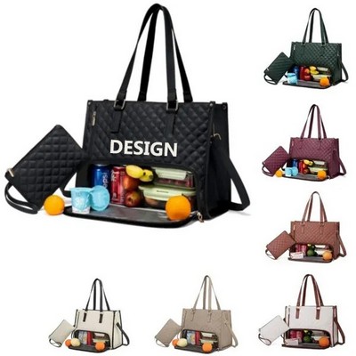 2-in-1 Lunch Tote Bag