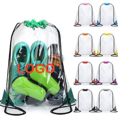 Clear Drawstring Backpack