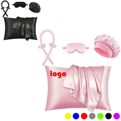 Travel Set - Pillowcase & Eye Mask