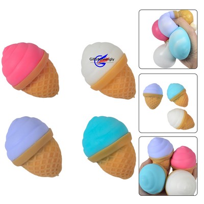 Ice Cream Squisheez Squishy Stress Relief Balls