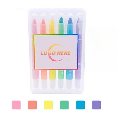 6 Colors Highlighter Pens