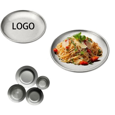 Stainless Steel Dinner Plate
