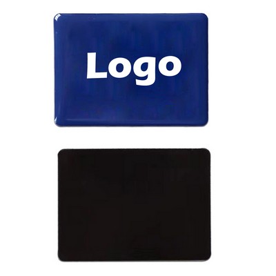 Custom Die-cut Shaped Crystal Glass Fridge Magnet