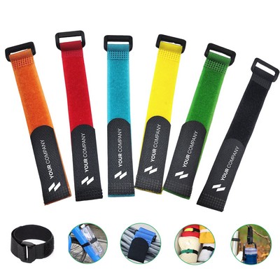 Reusable Hook - And - Loop Cable Tie
