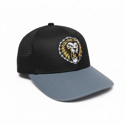 Premium Structured Mesh Baseball Cap W/ Front Embroidery