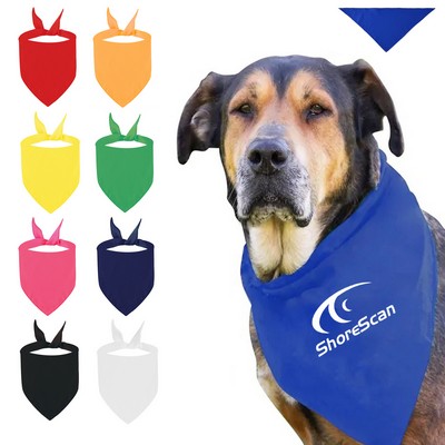 Polyester Doggy Triangle Bandana