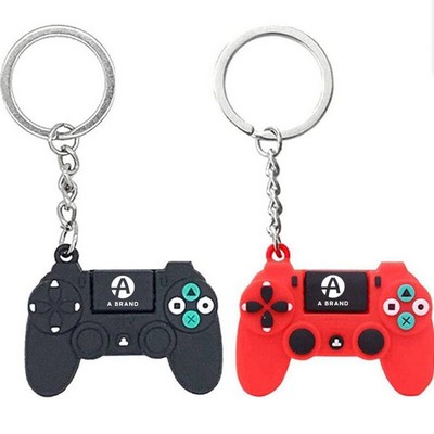 Silicone Game Controller Keychain
