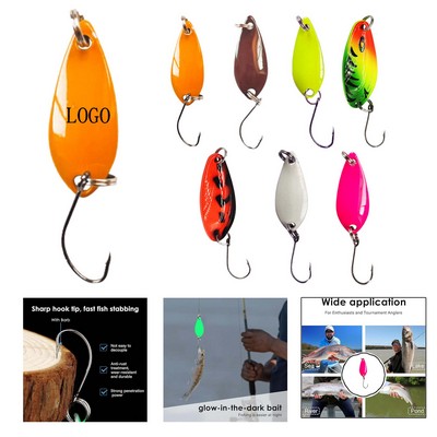 Spoon Shape Single Hook Lure
