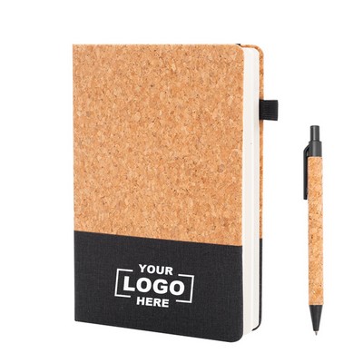 Cork Journal with Eco Pen