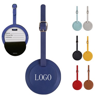 Round Luggage Tag