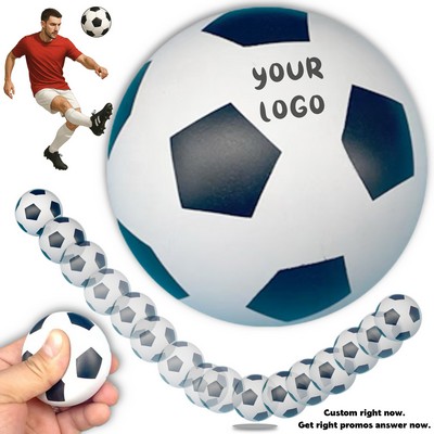 2.5'' Rubber Bouncy Soccer Ball Kids Toy