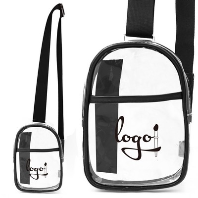 Clear Crossbody Shoulder Bag