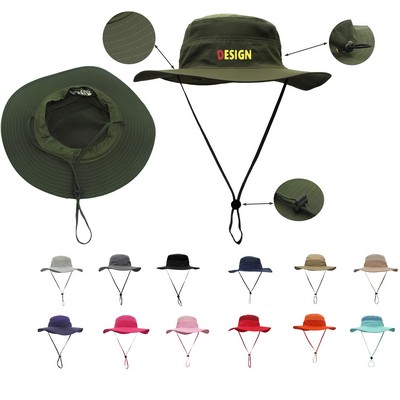 Outdoor Wide Brim Hat with UV Protection
