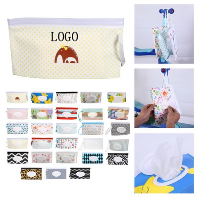 EVA Wet Wipe Travel Pouch w/ Flip Lid