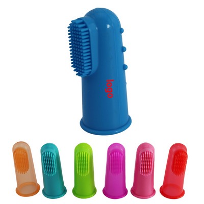 Silicone Baby Finger Toothbrush – Gentle Oral Cleaning Massager