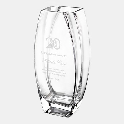 Clear Precision Vase