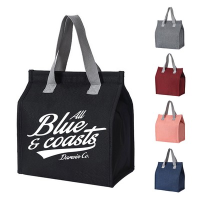 Classic Folding Insulated Lunch Tote Bag