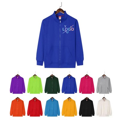 Fleece Jacket with Zip Closure