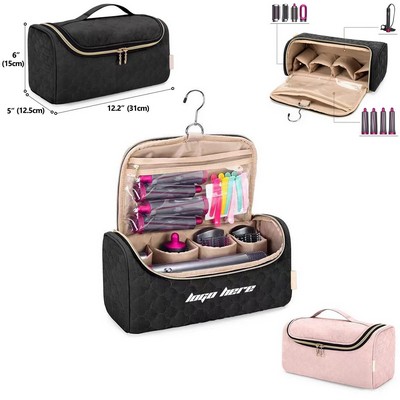Portable Hair Dryer Airwrap Travel Cases With Hanging Hook