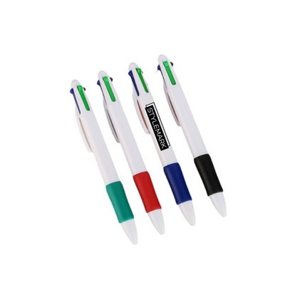 Four Color Push Ballpoint Pen