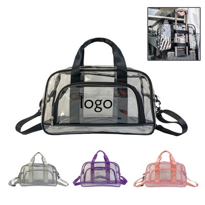 PVC Clear Travel Duffel Bag