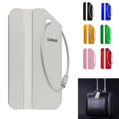 Aluminum Luggage Tag