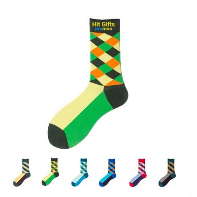 Patterned Dress Socks