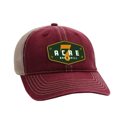 Ahead Wharf Cap - Maroon