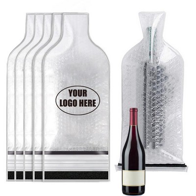 Travel Wine Bottle Bubble Wrap Bag