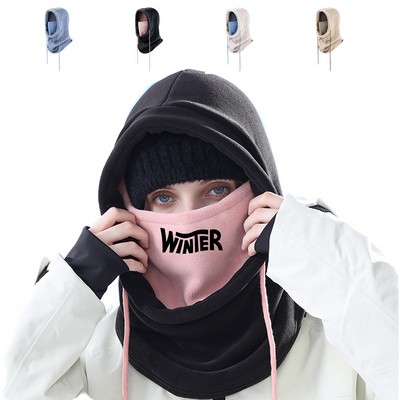 Color Block Cycling Windproof Head Cover