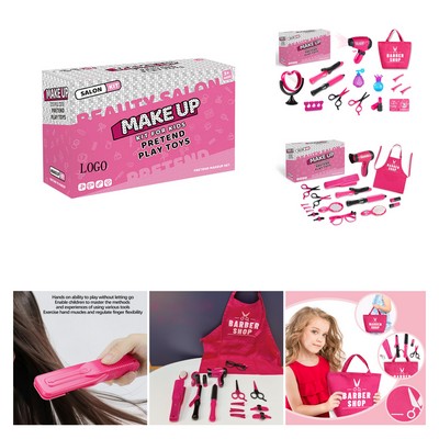Girls Hairdressing Play Set