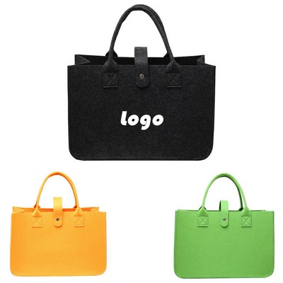 Felt Tote Shopping Bag
