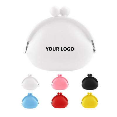 Silicone Pet Treat Pouch With Button Clip 3.7" x 3.5"