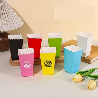 Disposable Popcorn Paper Box