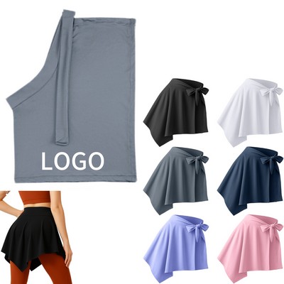 Casual Sports High-Waisted Hip-Covering Skirt