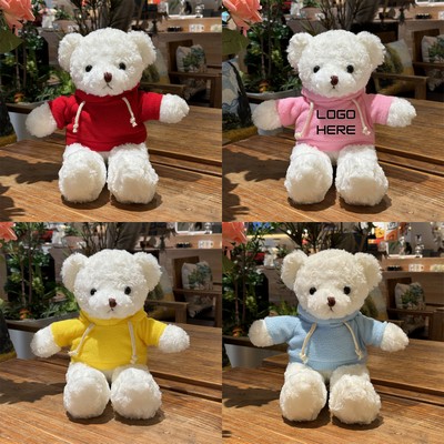 Hoodie Plush Bear