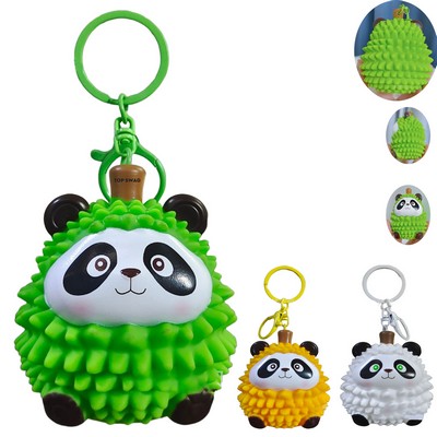 Glowing Adorable panda-shaped Keychain