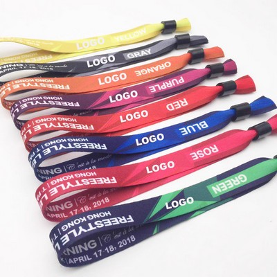 Full Colour Festival Wrist Band