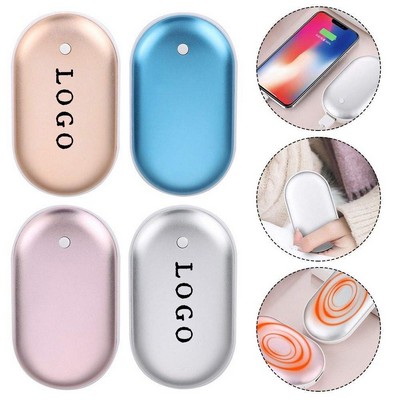 2-in-1 Hand Warmer & 4000mAh Power Bank