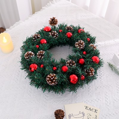 Christmas Wreath Door Hanging Decor 30-50CM