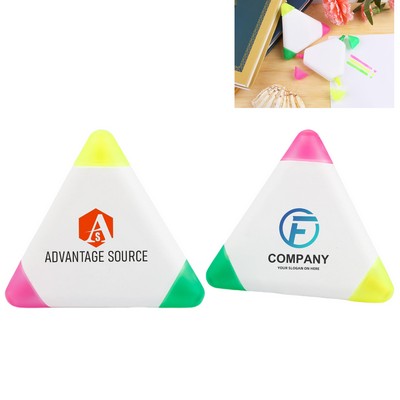 3-in-1 Triangle Highlighter for School and Office