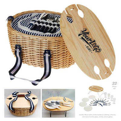 Willow Picnic Basket